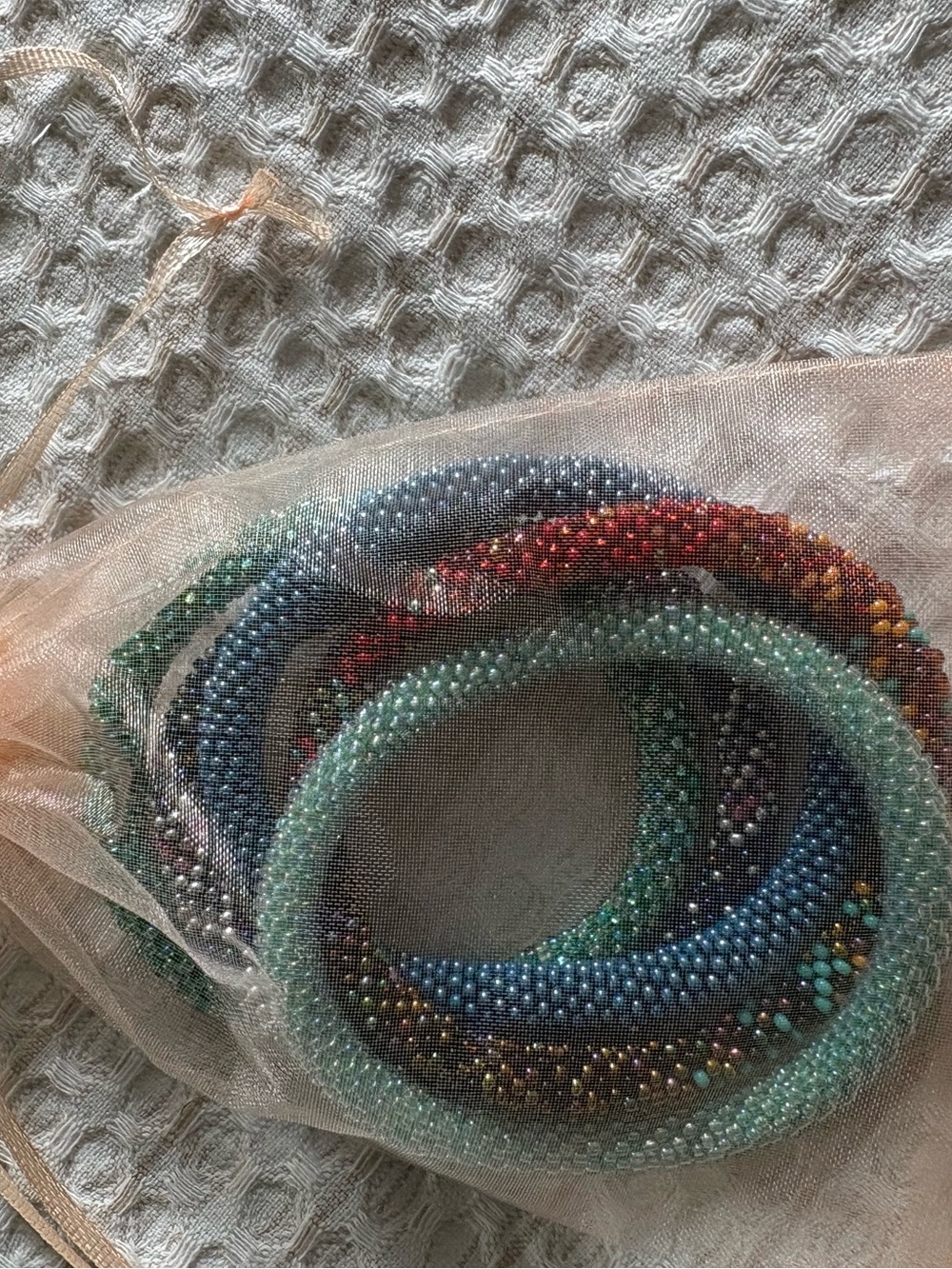 Lotus Sky Handmade Beaded Crochet Bracelets
